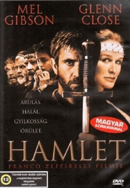Hamlet *Zeffirelli - Mel Gibson - Glenn Close* (DVD) *Antikvár - Kiváló állapotú*