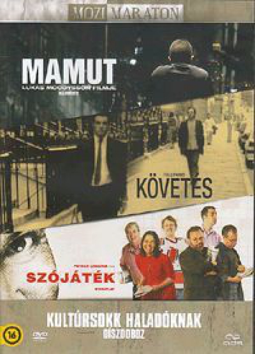 Mozimaraton - Kultúrsokk Haladóknak Díszdoboz ( Mamut / Követés / Szójáték ) (3 DVD) *Antikvár-Kiváló állapotú*