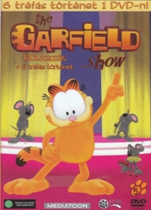 The Garfield Show 5. (DVD) *Időutazás* *Antikvár - Jó állapotú*