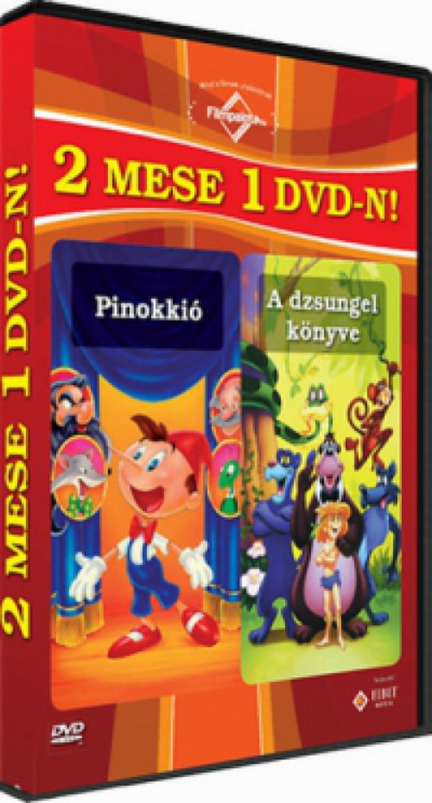 Pinokkió / A dzsungel könyve (DVD) *Antikvár - Kiváló állapotú*