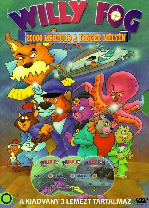 Willy Fog - 20000 mérföld a tenger mélyén (3 DVD) *Antikvár - Kiváló állapotú*
