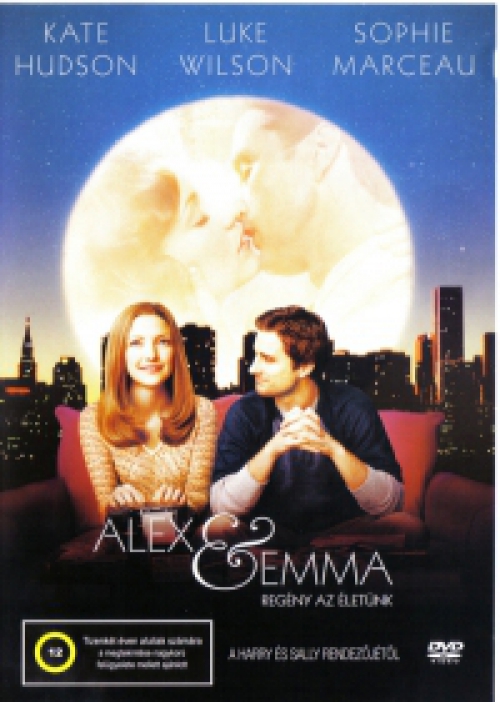 Alex és Emma – Regény az életünk (DVD) *Kate Hudson - Luke Wilson - Sophie Marceau - Antikvár - Kiváló állapotú*