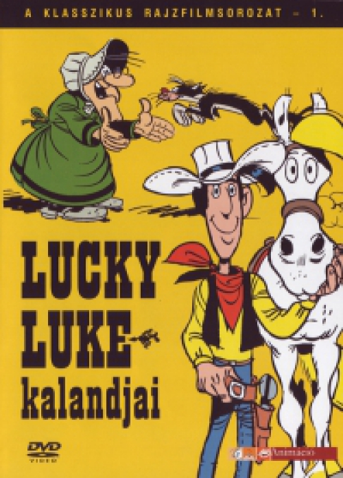 Klasszikus rajzfilmsorozat 1. - Lucky Luke kalandjai (DVD) *Antikvár - Kiváló állapotú*