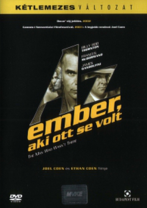 Az ember, aki ott se volt (2 DVD) *Kétlemezes változat* - *Antikvár - Kiváló állapotú*