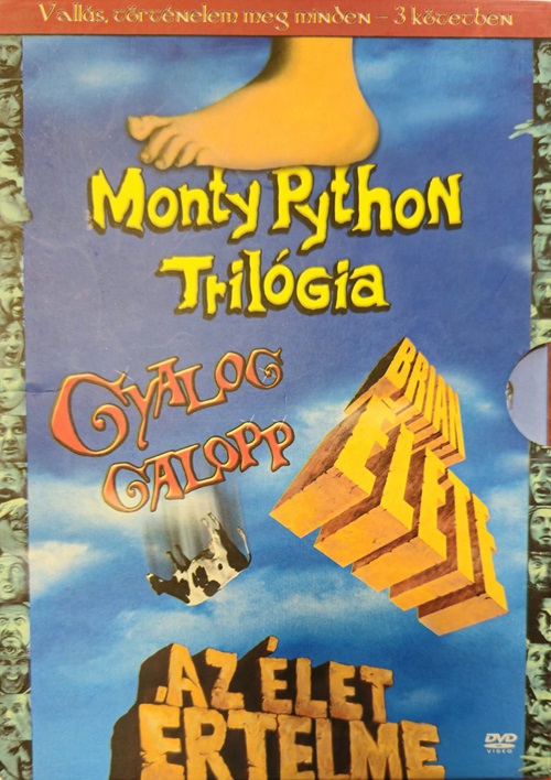 Monty Python Trilógia: Gyalog galopp / Brian élete / Az élet értelme (4 DVD) *Antikvár - Kiváló állapotú*
