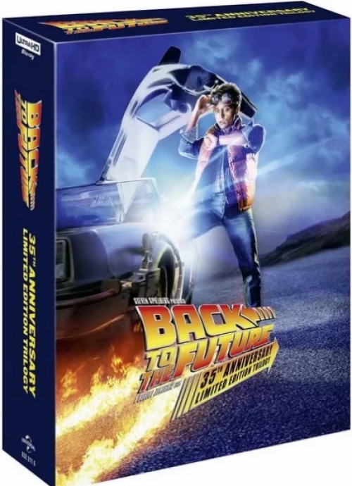 Vissza a jövőbe 35. évfordulós trilógia (4K UHD + 4 Blu-ray) *Digipack* *Limitált, fémdobozos kiadás*