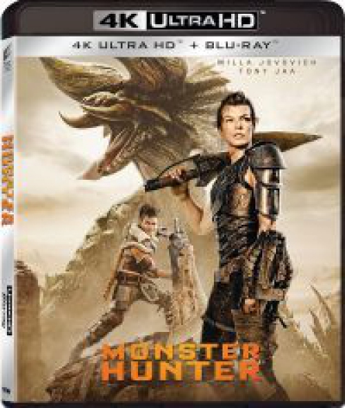 Monster Hunter – Szörnybirodalom (4K UHD + Blu-ray) *Magyar kiadás - Antikvár - Kiváló állapotú*