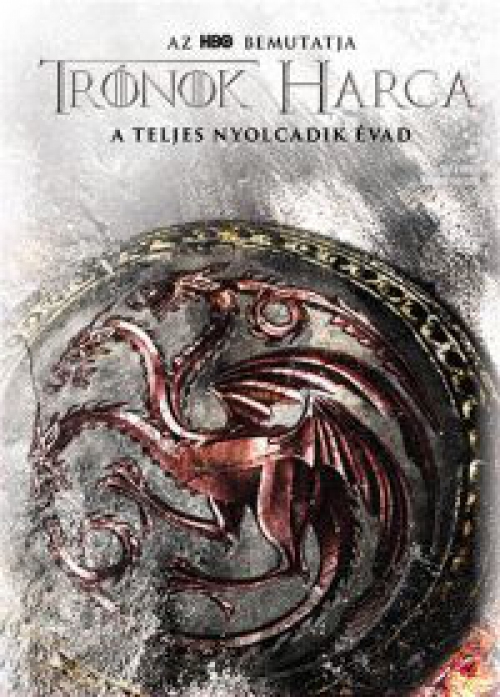Trónok harca 8. évad - Targeryen O-ring  (4 DVD)