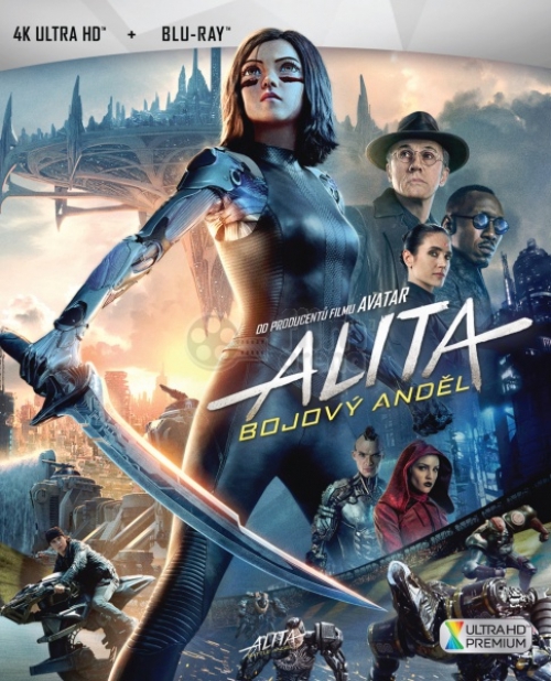 Alita: A harc angyala (4K UHD+Blu-ray) *Import - Magyar szinkronnal*