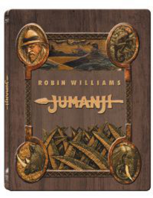 Jumanji (1995) (Blu-ray)  *Limitált, fémdobozos változat* (steelbook) *Magyar kiadás - Antikvár - Kiváló állapotú* 