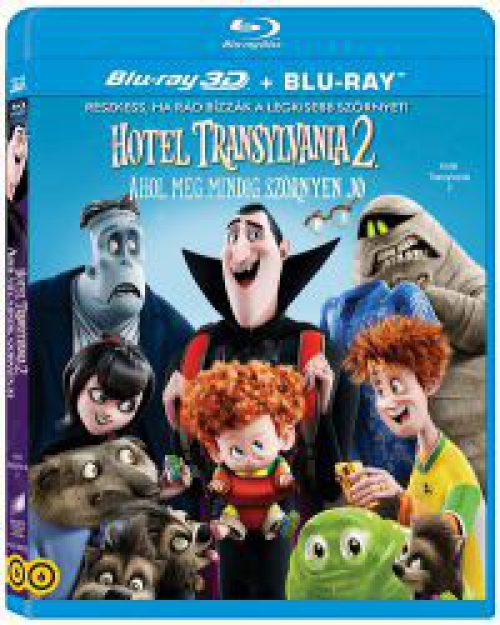 Hotel Transylvania 2. - Ahol még mindig szörnyen jó (3D Blu-ray+BD)