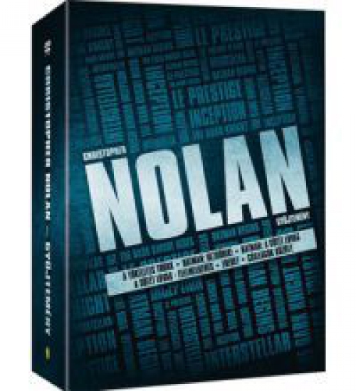 Christopher Nolan gyűjtemény (6 DVD) *Antikvár - Kiváló állapotú*