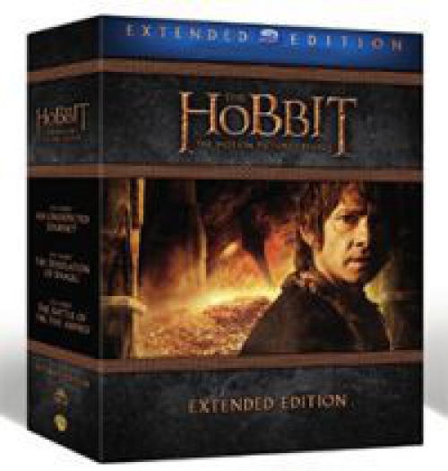 A hobbit trilógia (bővített változatok gyűjteménye) (3 Blu-ray) 