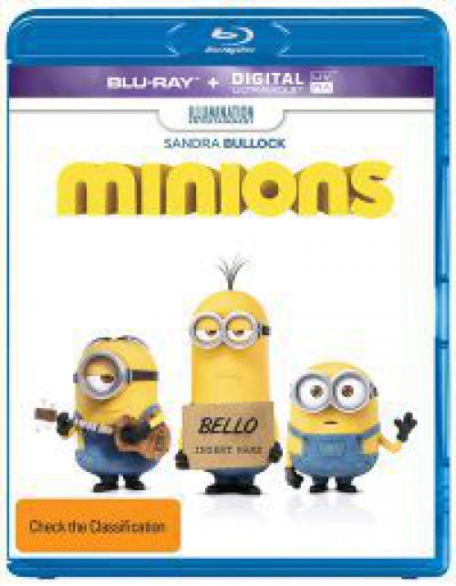 Minyonok (3D Blu-ray + BD) *Magyar kiadás - Antikvár - Kiváló állapotú*