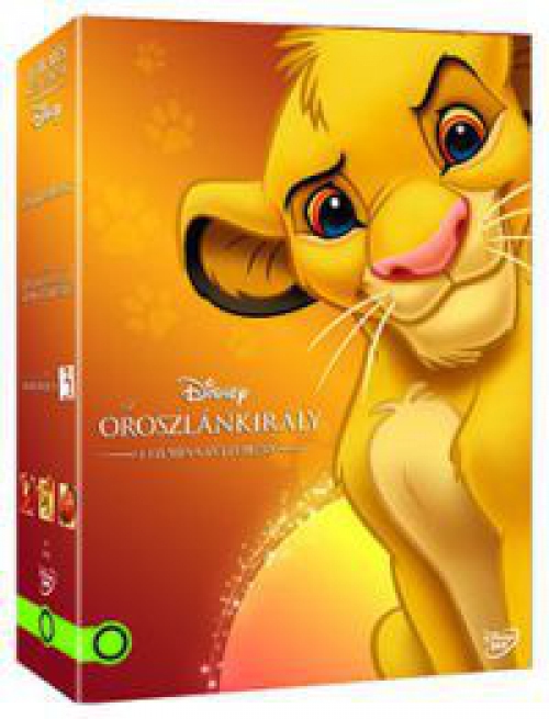 Az oroszlánkirály (3 DVD) *Import-Magyar szinkronnal-Nem gyűjtődobozos kiadás*