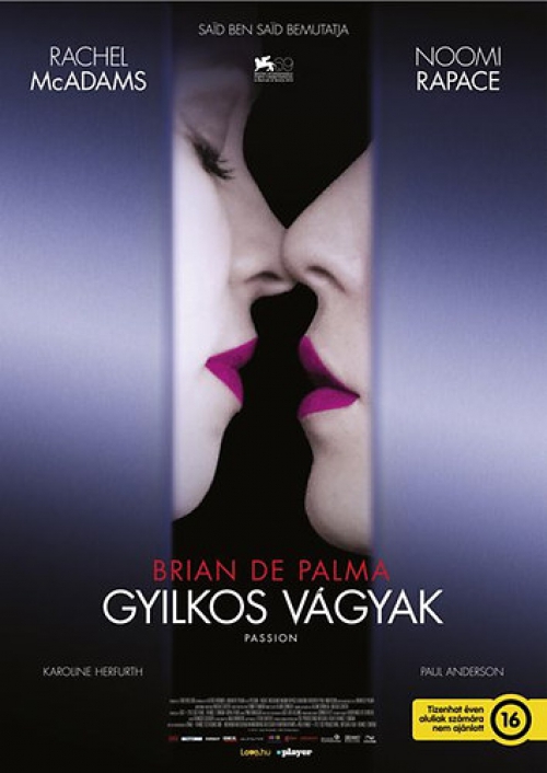 Gyilkos vágyak (DVD) *Brian De Palma - Rachel McAdams - Noomi Rapace - Antikvár - Kiváló állapotú*