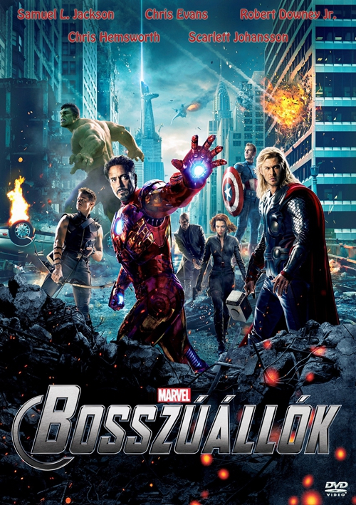 Bosszúállók *2012* *Marvel* (DVD) *Antikvár - Kiváló állapotú*