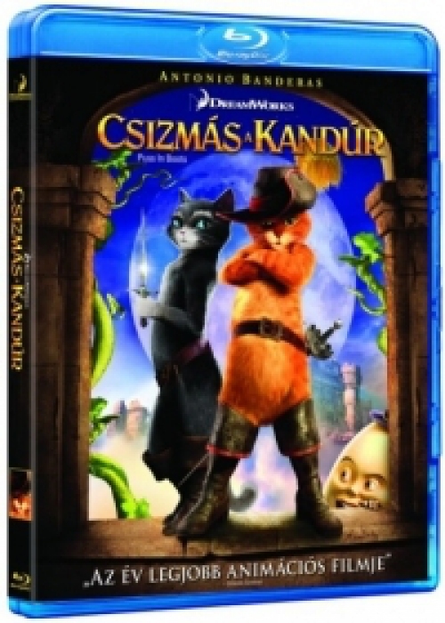 Csizmás a kandúr (Blu-ray) *Magyar kiadás - Antikvár - Kiváló állapotú*