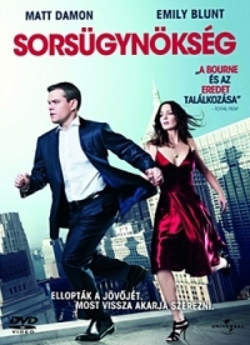 Sorsügynökség (DVD) *Matt Damon - Emily Blunt - Antikvár - Kiváló állapotú*