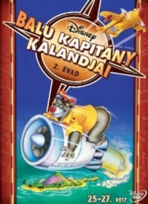 Balu kapitány kalandjai - 2. évad, 7. lemez (25-27. rész) (DVD)  *Antikvár - Kiváló állapotú*