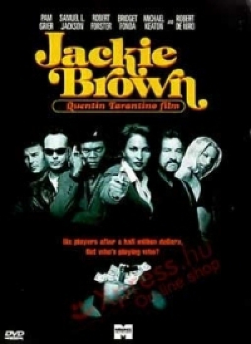 Jackie Brown (DVD)  *1 lemezes kiadás* *Quentin Tarantino - Antikvár - Kiváló állapotú*
