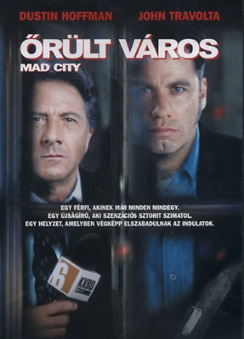 Őrült város (DVD) *Dustin Hoffman - John Travolta - Antikvár - Kiváló állapotú*