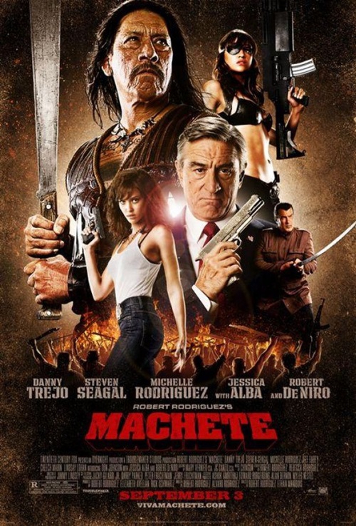 Machete (DVD) *Robert Rodriguez - Danny Trejo* *Antikvár - Kiváló állapotú*