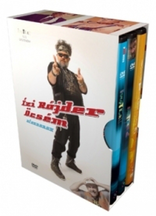 Ízi Rájder Öcsém díszdoboz (3 DVD) (Üvegtigris 1-3.)