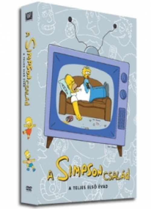 A Simpson család - 1. évad (3 DVD) *Antikvár - Kiváló állapotú* 
