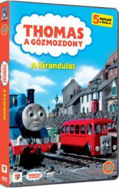 Thomas, a gőzmozdony 13. - A kirándulás (DVD) *Antikvár-Közepes állapotú*