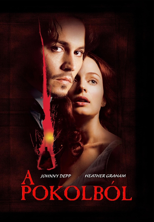 A pokolból  (DVD) *Szinkronizált* *Tim Burton - Johnny Depp - Antikvár - Kiváló állapotú*