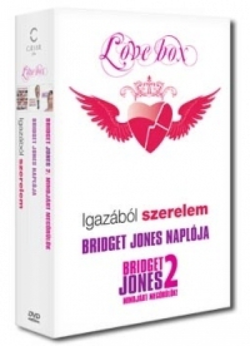 Love Box (Bridget Jones 1-2, Igazából szerelem) (3 DVD) *Antikvár - Kiváló állapotú*