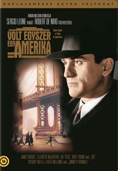 Volt egyszer egy Amerika (2 DVD)  *Sergio Leone - Robert De Niro - James Woods - Antikvár - Kiváló állapotú*