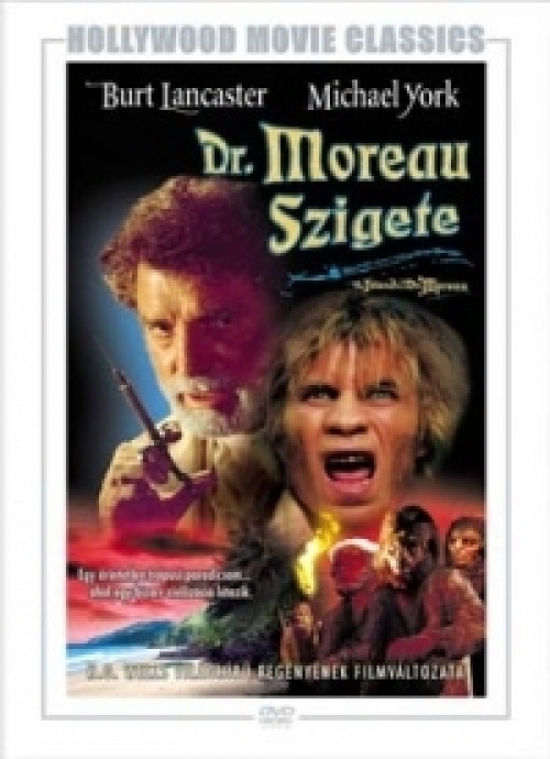 Dr.Moreau szigete *1977* (DVD) *Burt Lancaster - Michael York - Antikvár - Kiváló állapotú*