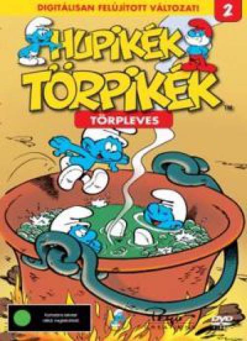 Hupikék törpikék 2. - Törpleves (DVD) *Antikvár - Kiváló állapotú*