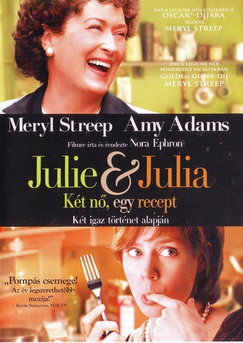 Julie & Julia-Két nő, egy recept (DVD) *Meryl Streep - Amy Adams - Antikvár - Kiváló állapotú*