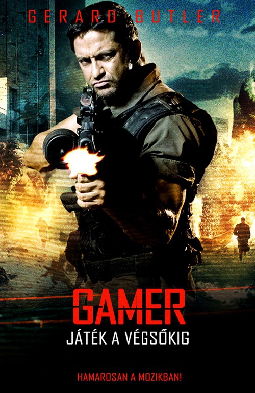 Gamer - Játék a végsőkig (DVD) *Gerard Butler - Antikvár - Kiváló állapotú* 
