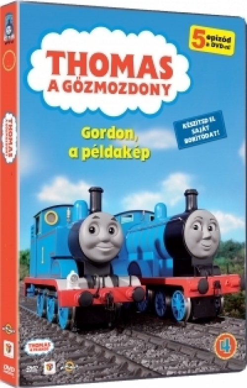Thomas a gőzmozdony 4. - Gordon a példakép (DVD) 