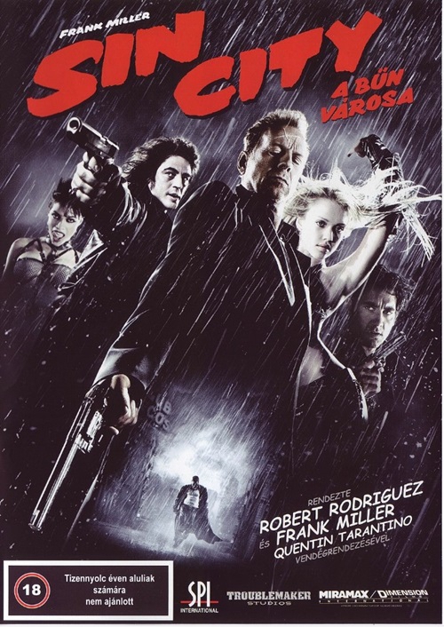 Sin City (DVD) *Robert Rodriguez - Bruce Willis* *Bontatlan - Antikvár*