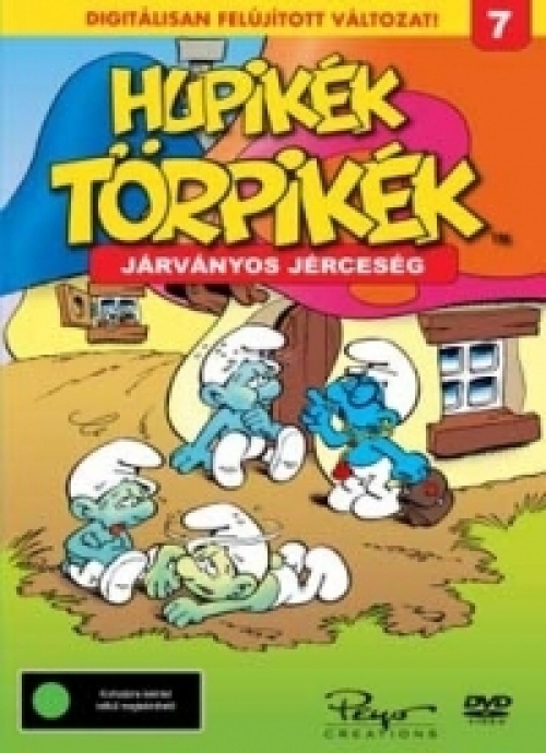 Hupikék törpikék 7. - Járványos Jérceség (DVD) *Antikvár - Jó állapotú*
