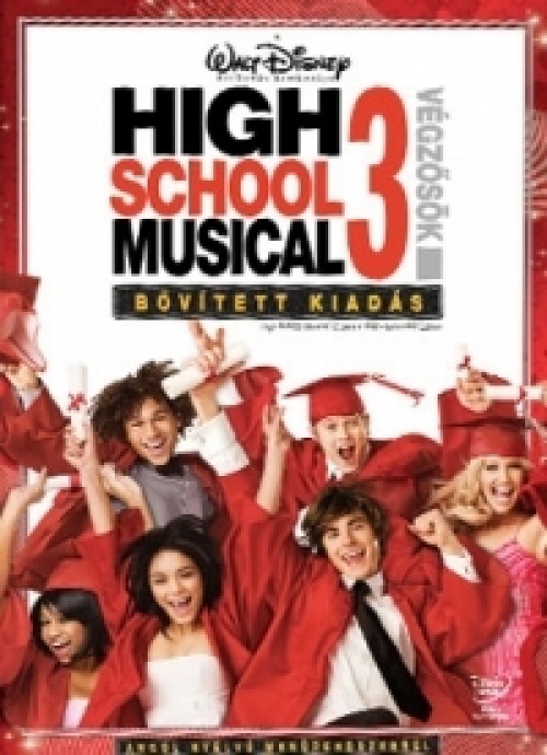 High School Musical 3. - Végzősök (Bővített kiadás) (DVD) *Antikvár - Kiváló állapotú*