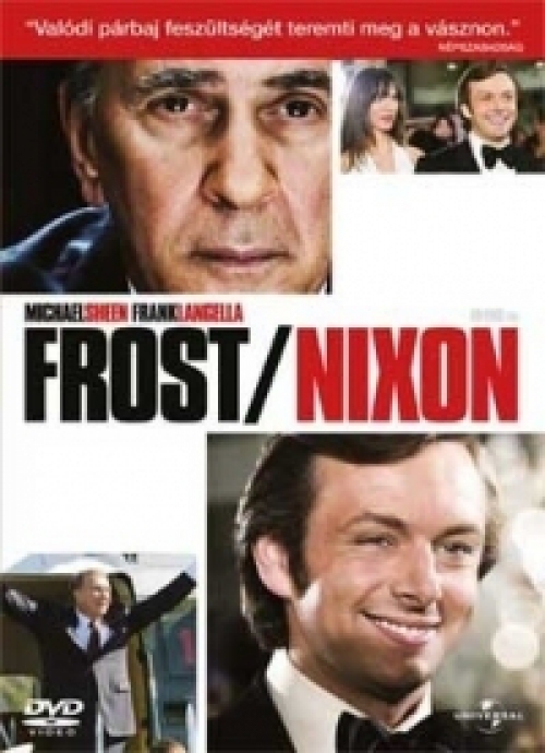 Frost/Nixon (DVD) *Ron Howard filmje - Sam Rockwell -Kevin Bacon - Antikvár - Kiváló állapotú*