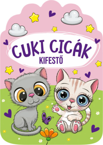 Cuki cicák - kifestő