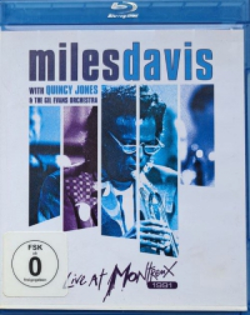 Miles Davis with Quincy Jones & the Gil Evans Orchestra - Live at Montreux 1991 (Blu-ray) *Antikvár - Kiváló állapotú*