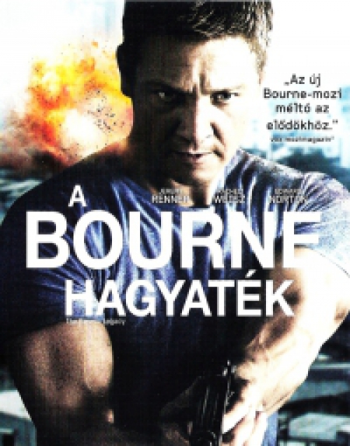 A Bourne-hagyaték (Blu-ray) *Magyar kiadás - Antikvár - Kiváló állapotú*