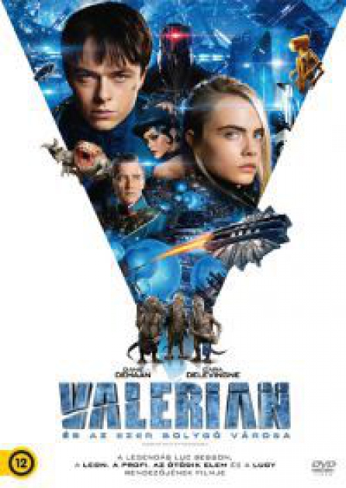Valerian és az ezer bolygó városa (DVD) *Luc Besson - Antikvár - Kiváló állapotú*