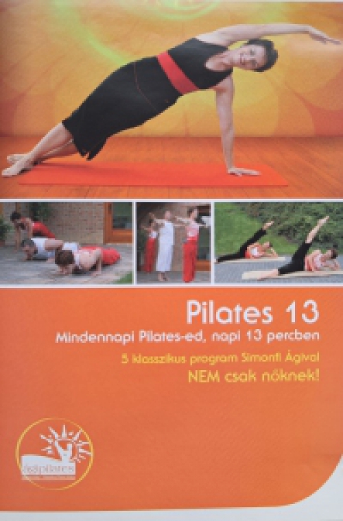 Pilates 13 *Simonfi Ági* (DVD) *Antikvár - Kiváló állapotú*
