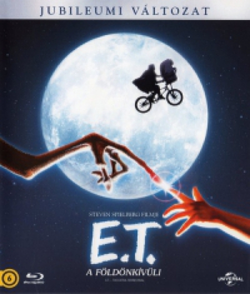 E.T. - A földönkívűli (Blu-ray) *Jubileumi változat* *Magyar kiadás - Antikvár - Kiváló állapotú*