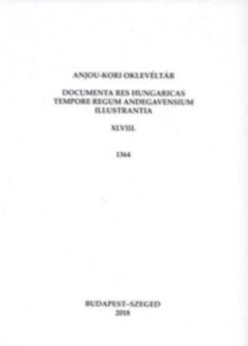 Anjou-kori oklevéltár XLVIII. 1364