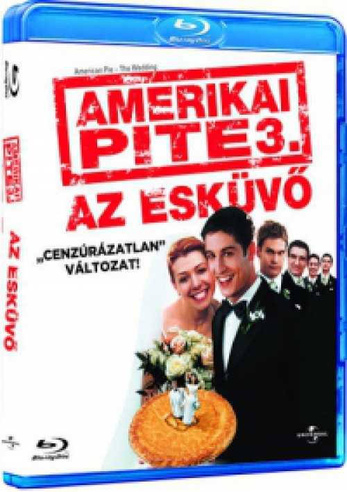 Amerikai pite 3. - Az esküvő (Blu-ray) *Magyar kiadás - Antikvár - Kiváló állapotú*